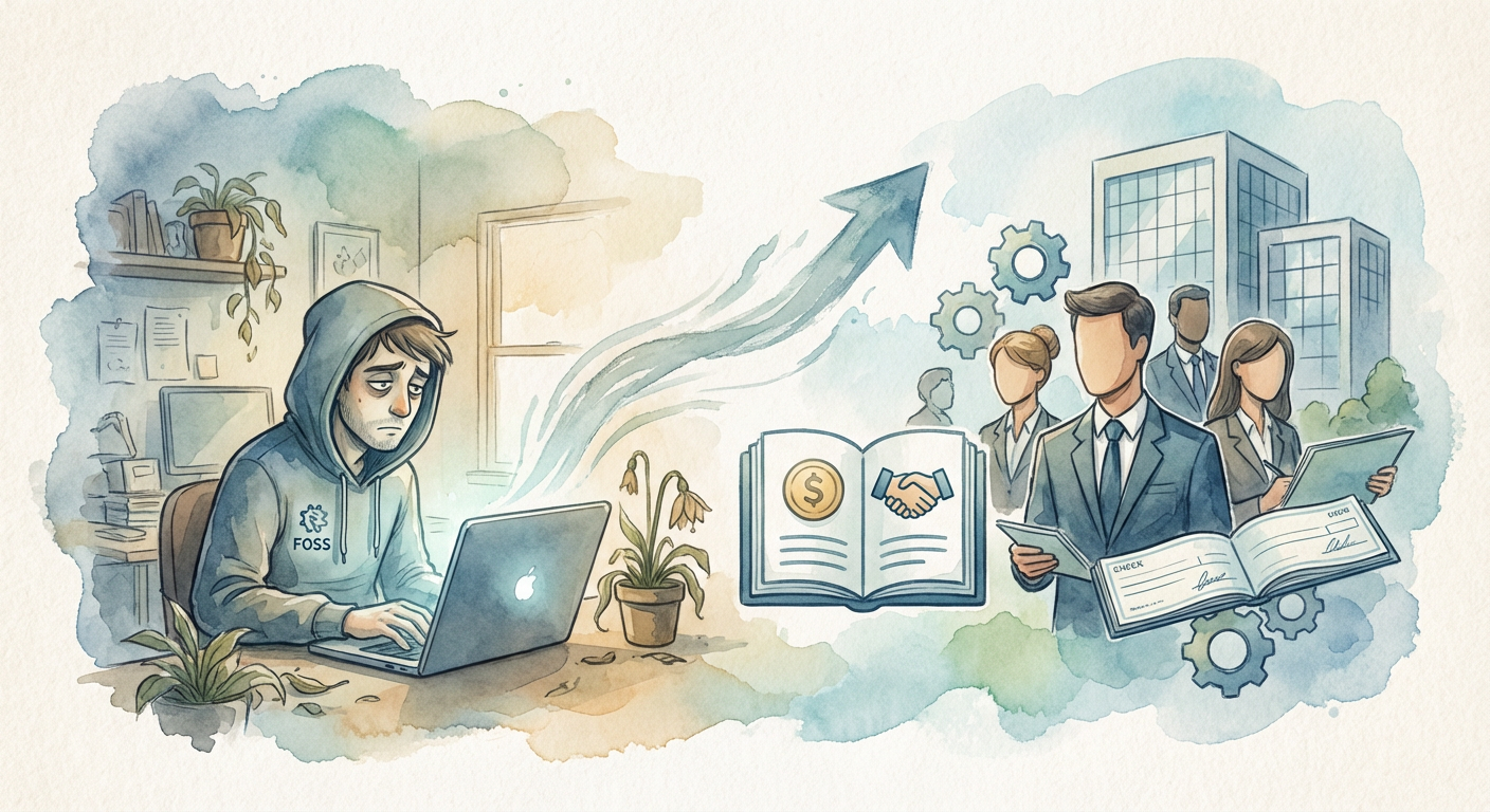 Illustration for The Hidden Foundation: How Open Source Software Powers Our Digital World